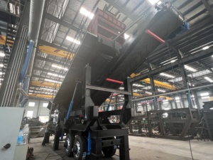 מסכי רוטט ניידים מכונת סינון אבן ניידת לבניית כרייה אגרגפי קו ייצור חול/זרק - Product Image 4