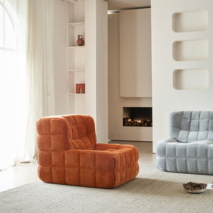 कारखाने आलसी सोफे पूर्ण स्पंज लिविंग रूम सरल शैली वैक्यूम पैकिंग बॉक्स संपीड़ित कपड़े सोफे में - Product Image 3