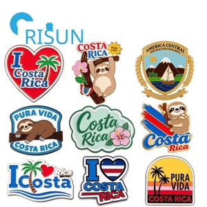 Tùy chỉnh SAN JOSE Costa rican du lịch lưu niệm Costa rican bản đồ cờ quốc gia biểu tượng trâm cài ve áo <span class=keywords><strong>Pin</strong></span> huy hiệu Quà Tặng Costa Rica pins - Product Image 1