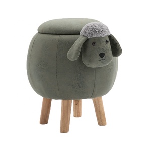 <span class=keywords><strong>Tabouret</strong></span> d'appoint en bois pour enfants AOQI, meubles de salon, chaise, <span class=keywords><strong>tabouret</strong></span> animal, cerf, lapin, vache, <span class=keywords><strong>mouton</strong></span>, girafe - Product Image 4