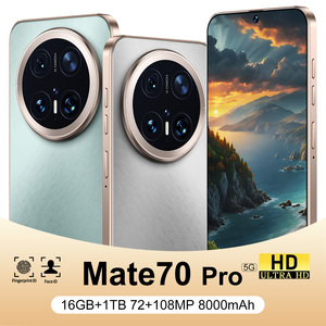 Bán buôn 7.3 inch 5g điện thoại thông minh Mate 70 Pro 16GB + 1TB Bộ nhớ Android 14 72 + 108MP vẻ đẹp máy ảnh HD màn hình CDMA công nghệ - Product Image 6