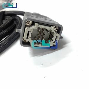 Cable de control remoto 201022890 para pavimentadora de asfalto XCMG RP603 RP903, arnés de cableado de la caja de control de borde - Product Image 2