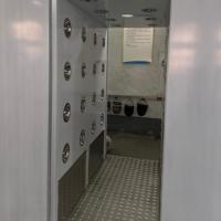 Douche d'air modulaire personnalisée pour salle blanche en acier inoxydable, douche anti-poussière GMP à interverrouillage d'air