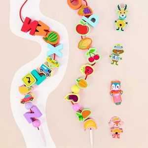 Juguete de Cuentas de Madera para Enhebrar, DIY, para Dropshipping y Shopify Fulfillment - Product Image 5