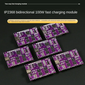 Module de charge rapide IP2368 PD100W pour batterie au lithium, idéal pour les banques d'alimentation et les cartes éducatives et de développement - Product Image 3