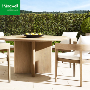 All Weather Outdoor <strong>Garden</strong> Furniture Modern Design Teak Wood Patio Restaurant Outdoor <strong>Bar</strong> <strong>Table</strong> <strong>and</strong> <strong>Stools</strong> - Product Image 3