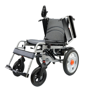 Fauteuil roulant électrique pliable, léger, nouveau fauteuil roulant électrique avec une longue autonomie de batterie pour les personnes âgées et les personnes handicapées, utilisation en extérieur - Product Image 2