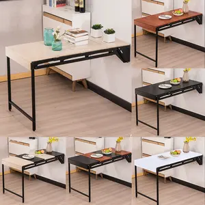 HOMEMORE dönüştürülebilir cabrio yer kazandıran mobilya duvara monte katlanabilir yemek masası