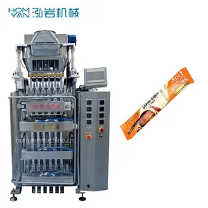 6 tracks condiment powder packing machine,10g garlic powder ginger powder packaging machine