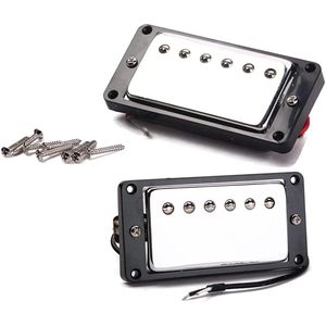 Pastilla para guitarra eléctrica LP, doble bobina cromada para mástil y puente, estilo Les Paul - Product Image 1