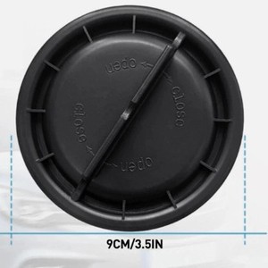 Couvercle arrière de phare Bmw 63117204272, petite pièce de rechange en plastique à trois fermoirs pour réparation - Product Image 3