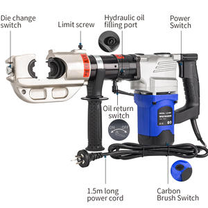 <span class=keywords><strong>Pince</strong></span> hydraulique électrique LZ-300C <span class=keywords><strong>pince</strong></span> à <span class=keywords><strong>sertir</strong></span> entièrement automatique outils de sertissage de <span class=keywords><strong>manchon</strong></span> de nez en aluminium cuivre rapide - Product Image 4