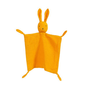 Venta al por mayor lindo seguridad suave Animal conejo juguete infantil conejito mordedor edredón manta para bebés niños durmiendo D012 - Product Image 6