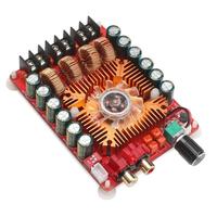 Placa Amplificadora de Audio de Doble Canal TDA7498E 2X160W, Compatible con Módulo Amplificador de Potencia Estéreo de 24V de un Solo Canal para Automóviles y Computadoras