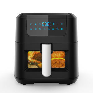 Friteuse à air électrique de haute qualité, 220V, grille-pain à pizza, <span class=keywords><strong>four</strong></span> à faible teneur en graisses, avec fenêtre visuelle - Product Image 6