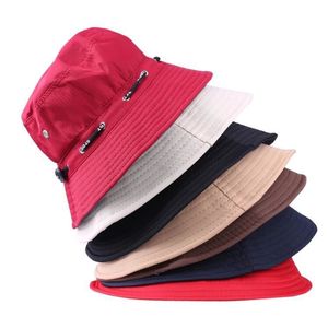Chapeau Bob d'été pour Hommes, Femmes et Enfants – Chapeau Bob à Cordon Respirant Style Panama pour Sports de Plein Air, Randonnée, Plage et Protection Solaire - Product Image 1