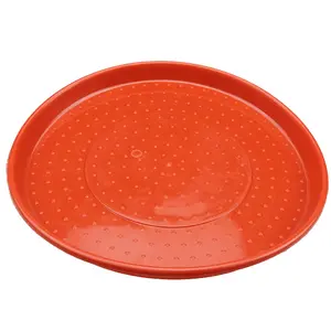 Poultry Farm Equipment Round Shape Chicken Feeding Pan Various Size Circle Plastic Chick Broiler Food Pan Plate