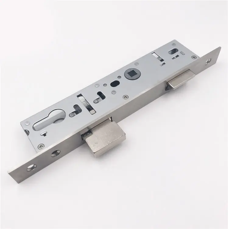 Accessoires de porte en aluminium nouveaux produits populaires ensemble de serrures de porte de villa avec cylindre LB9230HD