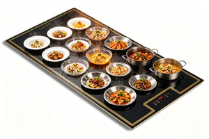 Plaque chauffante portable pour appareils de cuisine, avec contrôle tactile intelligent, de conception allemande, pour buffet, en fer, de qualité supérieure - Product Image 4