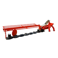 9G-2.1 Tondeuse à disques rotative professionnelle montée sur tracteur pour la coupe de l'herbe des pâturages à grande vitesse