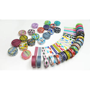 Cinta adhesiva de color ancho personalizada para niños, cinta adhesiva decorativa, pegatinas Washi Tape para manualidades DIY y envoltura de regalos - Product Image 2