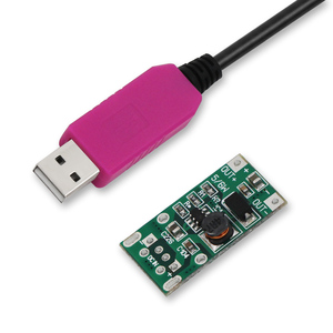 Câble convertisseur d'alimentation USB 5V vers 12V DC, connecteur USB A mâle vers connecteur barillet pour routeur WiFi, modem, caméra, équipement LED - Product Image 3