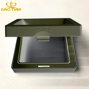 3D плавающая прозрачная мембранная коробка для ювелирных изделий, упаковка для сережек, полиэтиленовая пленка, плавающая коробка для ювелирных изделий - Product Image 2