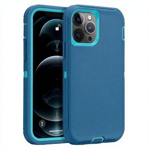 Étui de protection hybride en TPU+PC résistant aux chocs de luxe pour 11-16 Pro Max & 12 <span class=keywords><strong>Mini</strong></span>/13Mini - Housse de protection - Product Image 4