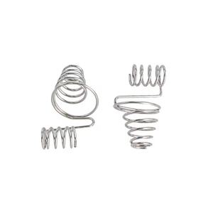 Ressorts de contact de batterie en acier inoxydable de style bobine personnalisés, conversion négatif vers positif pour usage industriel - Product Image 2