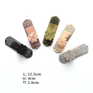 Tiktok – <span class=keywords><strong>rideau</strong></span> décoratif classique en alliage de Zinc pour fenêtre de douche, support de <span class=keywords><strong>rideau</strong></span> à fleurs, accessoires crochet de ruban - Product Image 2