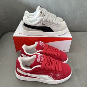 Zapatillas deportivas vintage para hombre 2026, estilo Bread, para primavera y otoño, versátiles, con suela gruesa, casuales, con cordones, de malla, versión para parejas disponible. - Product Image 1