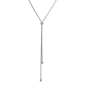 <span class=keywords><strong>Collier</strong></span> en acier inoxydable de conception avancée Fancy Day <span class=keywords><strong>pour</strong></span> femmes, chaîne longue réglable avec barre de tirage plaquée or - Product Image 1