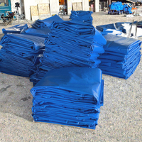 Bâche de protection souple et résistante 100 % enduite de PE, écologique, pour le transport industriel et le revêtement