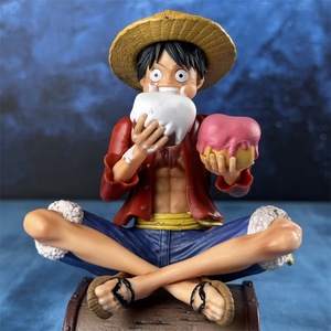 Nuovo Arrivo: Action Figure in PVC da Collezione di Luffy, Personaggio Animato, con Bandiera Intercambiabile a Doppia Testa - One Piece - Product Image 3