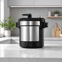Machine à piler le Fufu automatique en acier inoxydable de haute qualité 5L, robot culinaire multifonctionnel pour bébé, appareil électrique pour faire des soupes