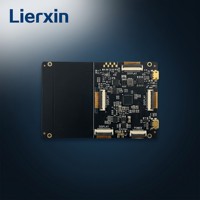 Lierxin LEX-EREADER ENIG E-Ink E-Paper Reader Kontrol PCB 6-Layer HDI FR-4 1oz Tembaga EPD WiFi BLE USB-C Lampu Depan Sentuh 6-10