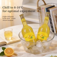 BARAKA Vin Doux Mélangé Menthe Citron Moscato, 750ml, Commande en Gros, Direct Usine, Idéal pour les Bars, Restaurants et Magasins