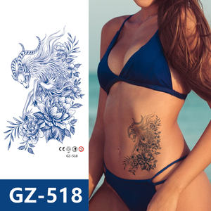 <span class=keywords><strong>Tatuaje</strong></span> Temporal Impermeable en Oferta, Adhesivo de <span class=keywords><strong>Tatuaje</strong></span> de Larga Duración de 15 Días, Arte Corporal, Tatuajes Semipermanentes, Adhesivo de <span class=keywords><strong>Tatuaje</strong></span> con Diseño Personalizado - Product Image 4