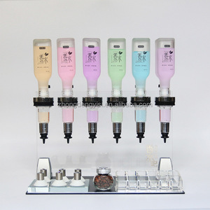 Whole Store Bulk Perfume bar Dispenser <b>Display</b> <b>Rack</b>, Funnel Glass Perfume bar Dispenser Pump for Liquid Distribution - Product Image 1