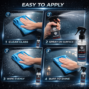 Spray de Revestimiento Hidrofóbico para Vidrios 120ml, Repelente de Lluvia y Suciedad, Revestimiento Nano para Parabrisas, Tratamiento para Vidrios de Automóviles, Antilluvia, Visión Clara - Product Image 6