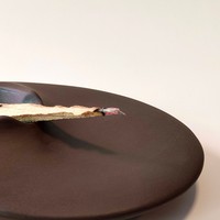 UOBOBO Tisch-Dekoration Maßgefertigter Beton- und Zement-Ovaler Räucherstäbchenhalter für Palo Santo Sticks
