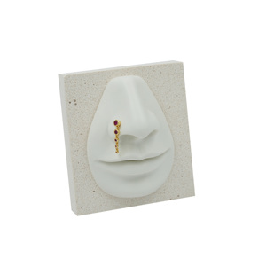 3D имитационная силиконовая многоразовая модель носа для пирсинга тренировочная часть тела - Product Image 3