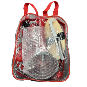 Juego de Herramientas Profesionales para el Cuidado y Limpieza de Caballos con Bolsa de Transporte - Product Image 1