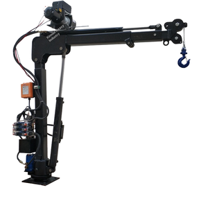 All-Electric 12V Hydraulic <b>Truck</b>-Mounted Crane 220 Mobile Boom Winch <b>Remote</b> <b>Control</b> Elevator Gearbox Motor Core Components CFD 1 - Product Image 1
