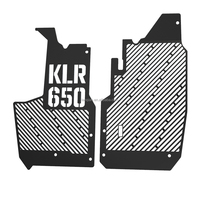 Accesorios de motocicleta para Kawasaki KLR650, protector de radiador KLR 650 Adventure, cubierta protectora de rejilla para radiadores KLR 650 Traveler