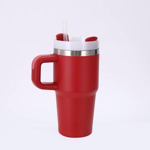 <b>Kids</b> Stainless Steel 14oz Travel Beverage Cup with Straw Handle Insulated Vacuum Tumbler - Product Image 5