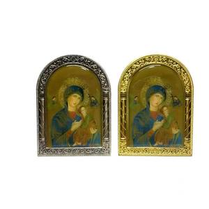 Icono <span class=keywords><strong>de</strong></span> <span class=keywords><strong>la</strong></span> Virgen <span class=keywords><strong>de</strong></span> Gracia, María <span class=keywords><strong>Milagrosa</strong></span>, <span class=keywords><strong>de</strong></span> Pie, Decoración para el Hogar o Capilla, <span class=keywords><strong>Medalla</strong></span> Religiosa, Estatuas y Placa con Marco para Iconos - Product Image 5