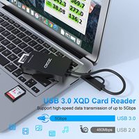 XQD-lector de tarjetas de memoria de doble ranura, USB 3,1, tipo C(5Gpbs), Sony XQD, para Sony G/M Series Lexar 2933x/1400x