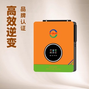 อินเวอร์เตอร์พลังงานแสงอาทิตย์ E-Sun 6.2KW คลื่นไซน์บริสุทธิ์ แบบเชื่อมต่อระบบกริดและแบบออฟกริด เฟสเดียว สำหรับใช้ในบ้าน - Product Image 4