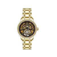 Montre de plongée mécanique en acier inoxydable 2022, bracelet en verre saphir creux
